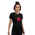 Hive Women's short sleeve black t-shirt
