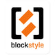 Blockstyle Light Bubble-free sticker