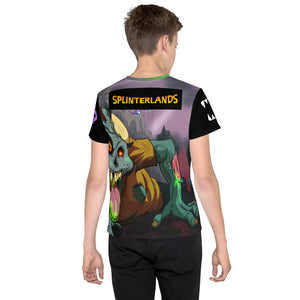 Splinterlands Death Team All Over Youth T-Shirt