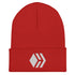 Hive Red Cuffed Beanie