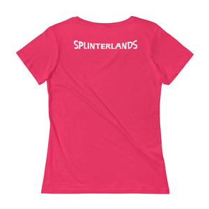 Splinterlands Magic + Mayhem Ladies' Scoopneck T-Shirt