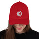 Hive Red Structured Twill Cap