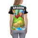 Splinterlands: Dragon Team Unleashed All-Over Print Women's Athletic T-shirt