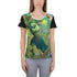 Splinterlands: Earth Team Unleashed All-Over Print Women's Athletic T-shirt