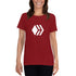 Hive Women's short sleeve red t-shirt
