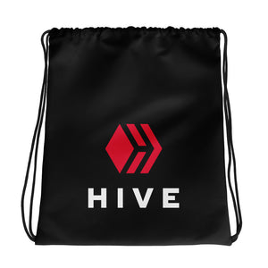 Hive Drawstring bag