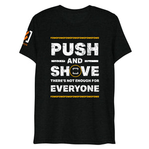 Push and Shove Short sleeve t-shirt